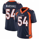 Nike Denver Broncos #54 Brandon Marshall Navy Blue Alternate NFL Vapor Untouchable Limited Jersey,baseball caps,new era cap wholesale,wholesale hats